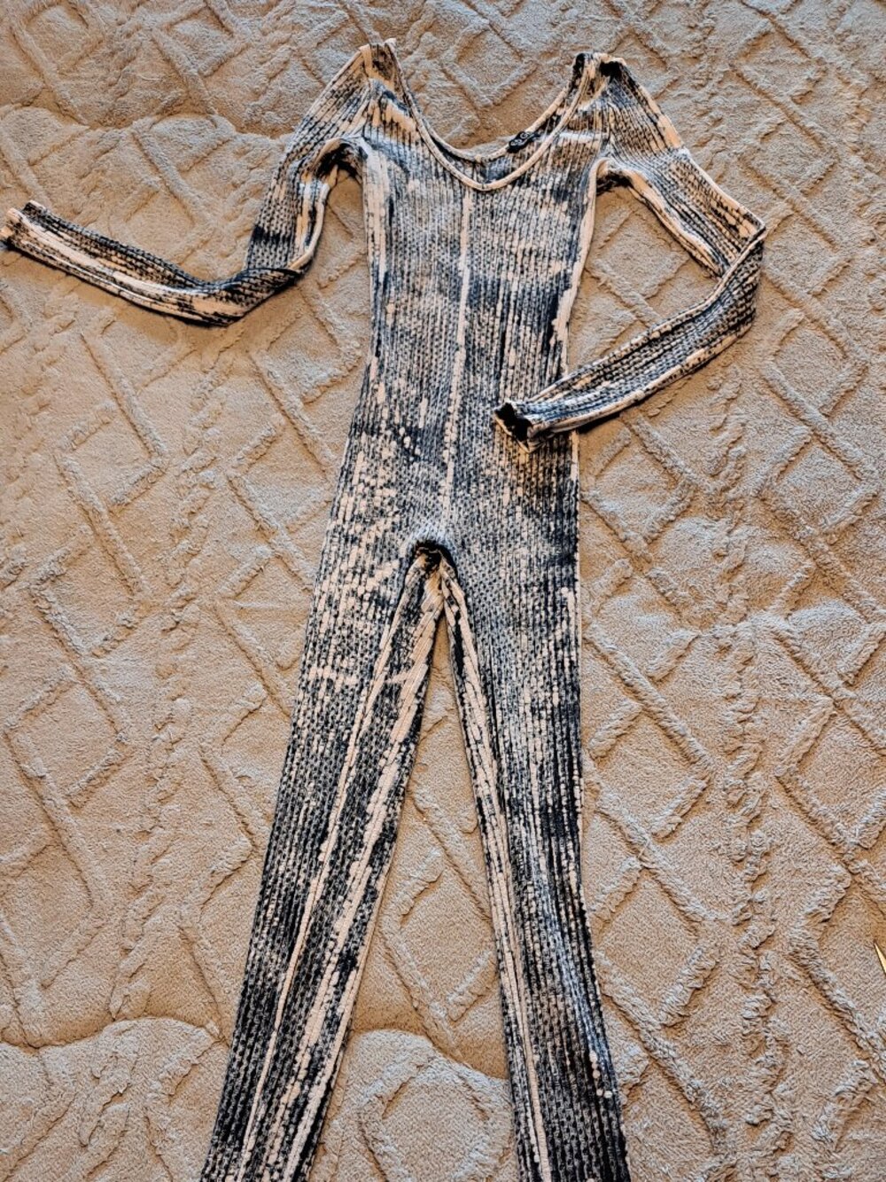 EDGE Ribbed Tie-Dye Jumpsuit
